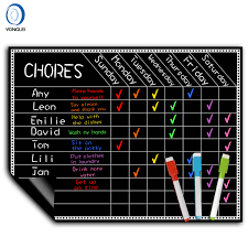 4 9 1a1 Magnetic Chalkboard Chore Chart Board Magnetic Reward Star Chart View Magnetic Chalkboard Chore Chart Oem Odm Product Details From Shanghai