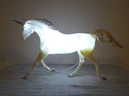 Unicorn Breyer Horse Artisan Lamp For Home Decor Or Night Light Ebay