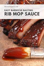 mop sauce for ribs easy barbecue