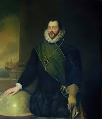 Drake sailed on with his injured fleet to attack the port of panamá in early january 1596, but was, once again, defeated. Sir Francis Drake Von Samuel Lane Als Kunstdruck 95311