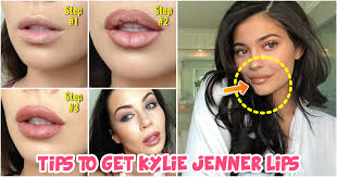 how to achieve kylie jenner lips with