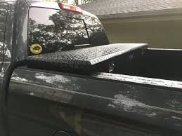 My truck has a toolbox and is only a 5 1/2' box and as such, the commercially available pickup bed covers are expensive and require the purchase of a combination toolbox and cover. Best Option For Tonneau Cover With Toolbox Toyota Tundra Forum
