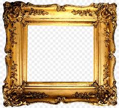 gold frame frame png 1600
