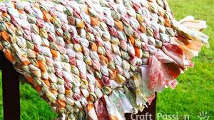 how to make a rag rug woven rug