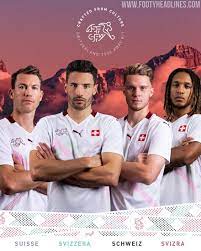 Schweiz landslagströja em 2020 granit xhaka 10 borta fotbollströjor kortärmad. Schweiz Em 2020 Auswartstrikot Veroffentlicht Nur Fussball