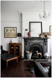 White Or Black Fireplace Mantles