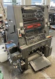 used new offset printing press on