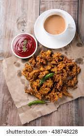 Crispy Kanda Bhajibhajji Pyaj Pakode Fried Stock Photo 438748228 |  Shutterstock