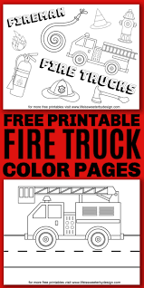 And why are our cities being designed around the needs of the trucks instead of vice versa? Fire Truck Coloring Pages Life Is Sweeter By Design