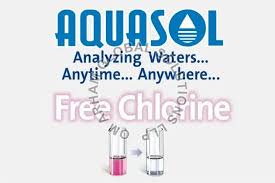 aquasol ae205 free chlorine test kit