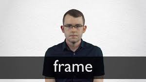 frame definition and meaning collins