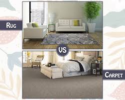 difference between rug and carpet