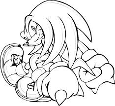 Tiger coloring pages free printables. Sonic The Hedgehog Coloring Pages Knuckles Sonic