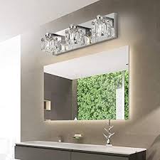 Maybe you would like to learn more about one of these? Buy Modern Bathroom Vanity Lights 3 Lights Bathroom Wall Light Stainless Steel Bathroom Vanity Lights Fixtures Over Mirror Led Modern Crystal Glass Vanity Lights Online In Italy B08v4z5yb9