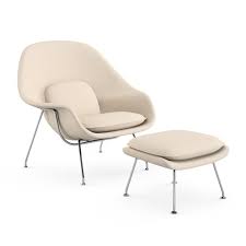 knoll womb chair and ottoman modernes mobeldesign lounge sessel fernsehzimmer