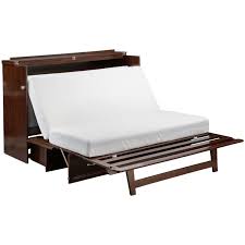 bowery hill solid wood murphy queen bed
