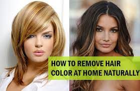 Sometimes, the goal is to hide gray hairs. 5 Ways To Remove Hair Color From Hair Naturally At Home