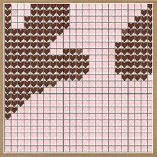 Ravelry Dinosaur Tracks Chart Pattern By Jenna Greer