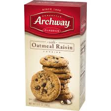 These are rolled cookie dough filled with a homemade raisin jam that you will infused with lemon peel and grated ginger root. Archway Cookies Oatmeal Raisin Classic Soft 9 25 Oz Walmart Com Walmart Com