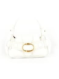 Details About Antonio Melani Women White Shoulder Bag One Size