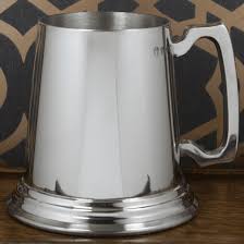 Heavy Weight Pewter Tankard 1 Pint