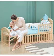 Pinewood Baby Bed Crib