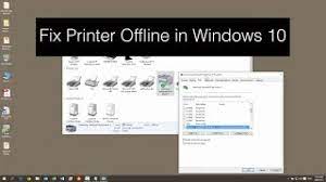 fix printer offline in windows 10