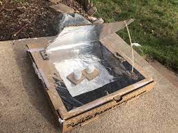 mores in a solar oven
