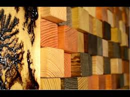 reclaimed wood 3d wall panel you