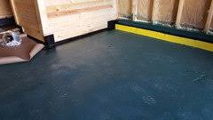 painting garage floor oil based