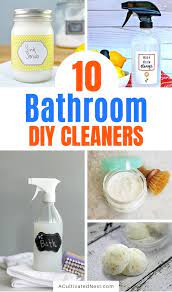 10 Diy Bathroom Cleaning S A