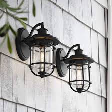 Black Outdoor Wall Lights