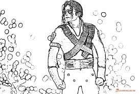 100% free coloring page michael jackson. Michael Jackson Coloring Pages Free Printable Images