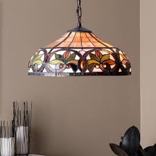 Shop Tiffany Style Hanging Lamp Overstock 4047893