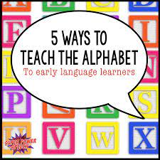 the alphabet to early age learners