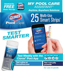 Clorox Pool Spa My Pool Care Assistant Test Strips 25 Count Walmart Com
