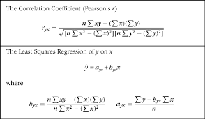 correlation and regression ysis