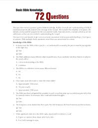 Displaying 22 questions associated with risk. Basic Bible Knowledge Questions The Goodseed Blog