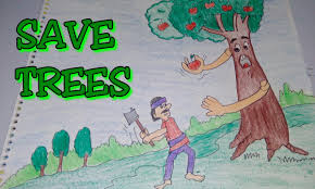 1 Save Tree Go Green Save Tree Chart For School Www