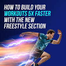 introducing freestyle workout builder