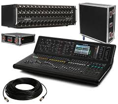 It has a lots of innovative features and is ideal for medium or large the x32 mixing board is relatively inferior in performance when compared with midas m32. Midas M32 Tour Pack With Digital Mixer Stage Box And Road Case Sweetwater