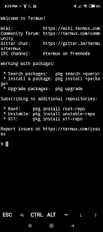 Termux is the most used & advanced linux emulator for android.it works on some simple linux code and packages.tons and. Termux Linux Administration On The Go From Android Pontikis Net