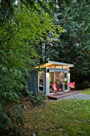 Modern Shed Seattle Home Office