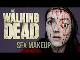 the walking dead sfx makeup tutorial