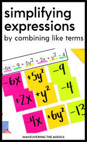 Teaching Simplifying Expressions