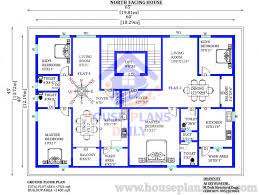 65x45 North Facing Apartment Floor Plan