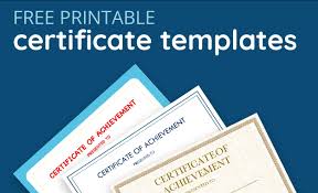 30 best free certificate templates in
