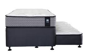 The king single bed is the definitely the king of single beds. Sealy Singles Quattro Trundle Bed With Trent Mattress