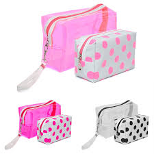 polka dot makeup bags toiletry bag