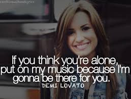 Demi Lovato Quotes. QuotesGram via Relatably.com